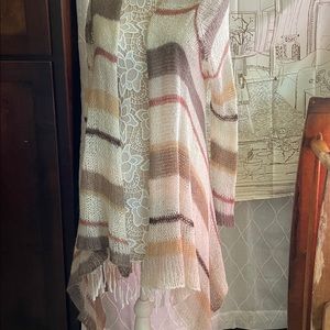 Love  Stitch  waterfall cardigan